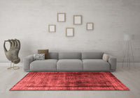 Machine Washable Persian Red Traditional Rug, wshtr3243red