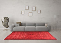Machine Washable Persian Red Traditional Rug, wshtr3244red