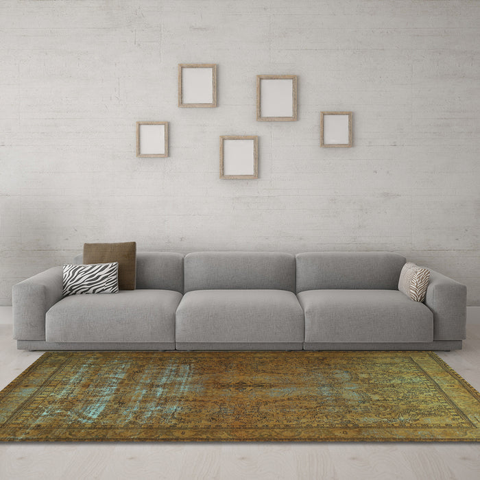 Machine Washable Persian Light Blue Traditional Rug in a Living Room, wshtr3244lblu