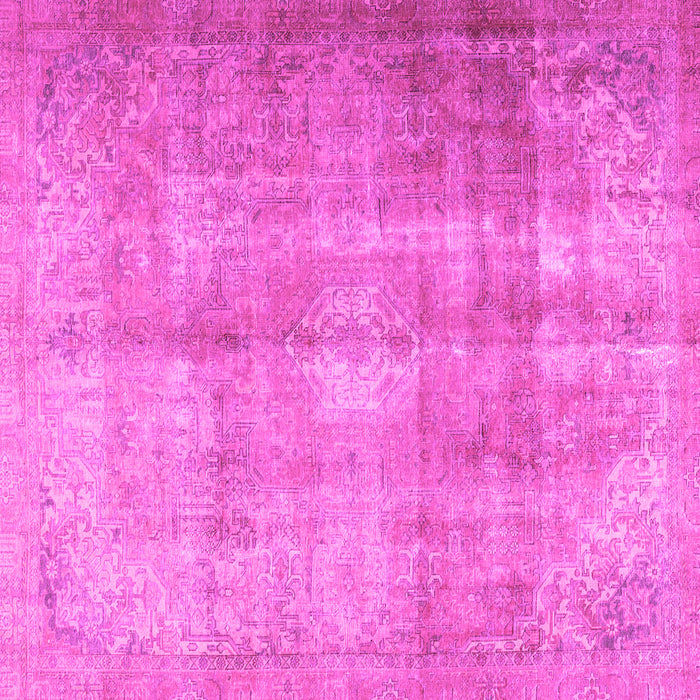Square Persian Pink Traditional Rug, tr3245pnk