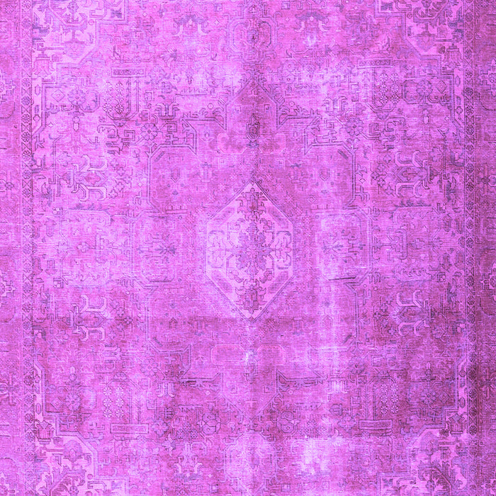 Machine Washable Persian Purple Traditional Area Rugs, wshtr3245pur