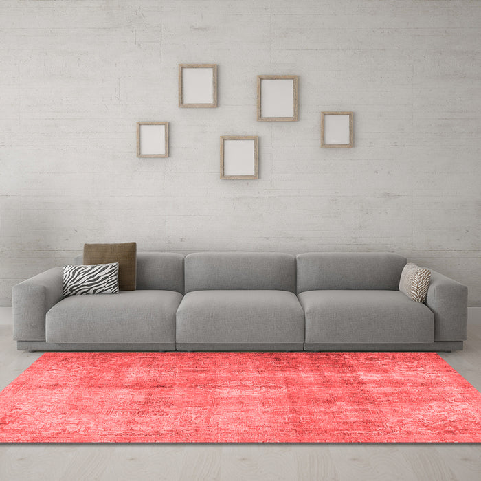 Traditional Red Washable Rugs