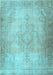 Persian Light Blue Traditional Rug, tr3246lblu