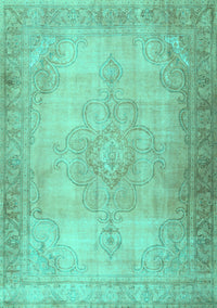 Persian Turquoise Traditional Rug, tr3246turq