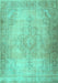 Persian Turquoise Traditional Rug, tr3246turq