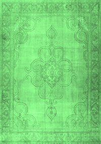 Persian Emerald Green Traditional Rug, tr3246emgrn