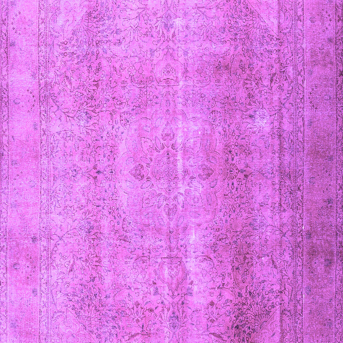 Machine Washable Persian Purple Traditional Area Rugs, wshtr3247pur