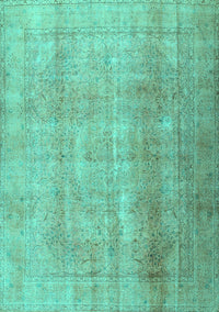 Persian Turquoise Traditional Rug, tr3247turq