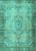 Persian Turquoise Traditional Rug, tr3248turq