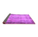 Sideview of Persian Purple Traditional Rug, tr3248pur