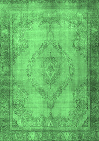 Persian Emerald Green Traditional Rug, tr3248emgrn