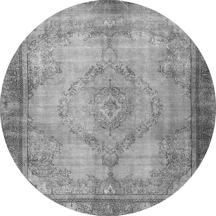 Square Persian Gray Traditional Rug, tr3248gry