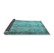 Sideview of Persian Light Blue Traditional Rug, tr3248lblu