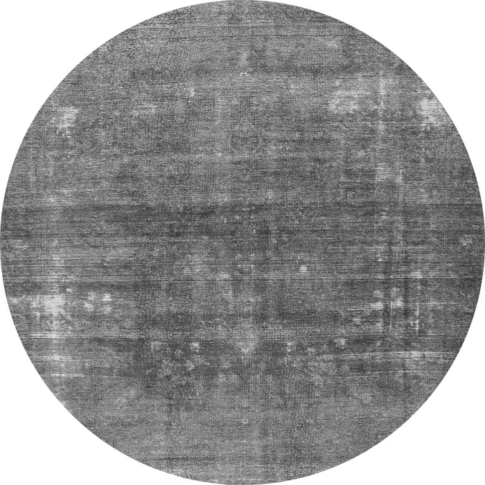 Square Persian Gray Traditional Rug, tr3249gry