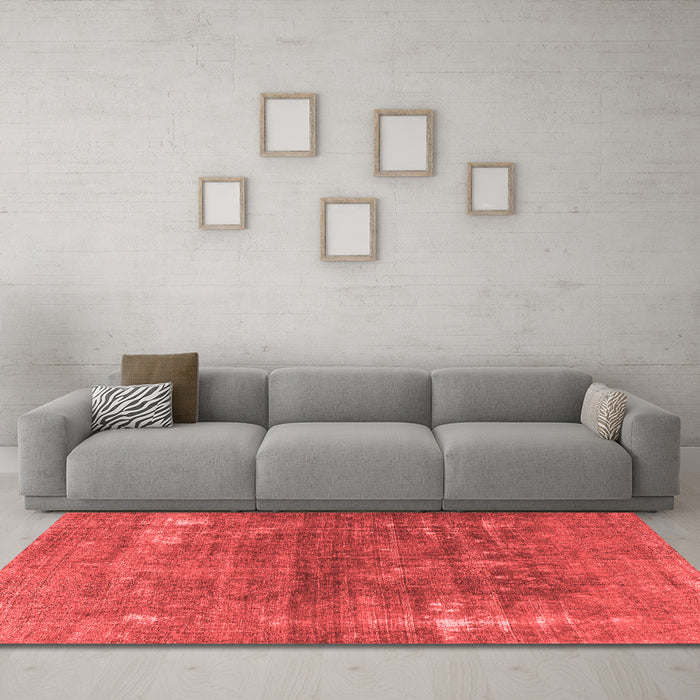 Traditional Red Washable Rugs