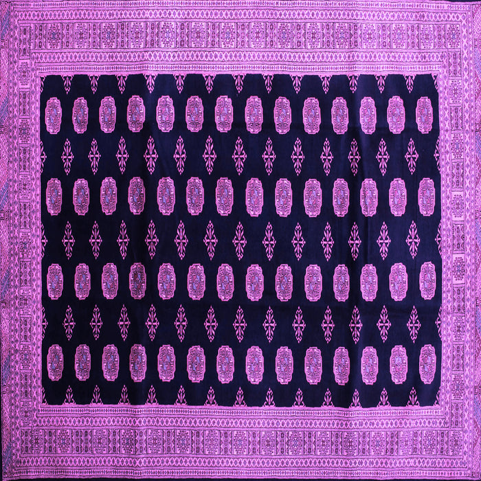 Square Persian Purple Traditional Rug, tr324pur