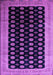 Machine Washable Persian Purple Traditional Area Rugs, wshtr324pur