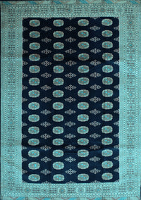 Persian Light Blue Traditional Rug, tr324lblu