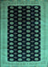 Persian Turquoise Traditional Rug, tr324turq