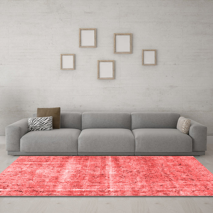 Traditional Red Washable Rugs