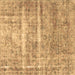 Square Persian Brown Traditional Rug, tr3250brn