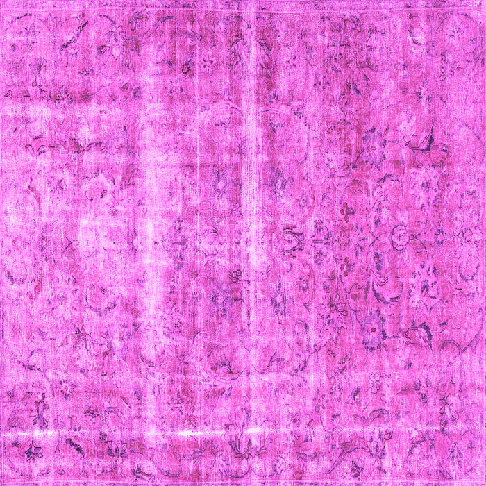 Square Persian Pink Traditional Rug, tr3250pnk
