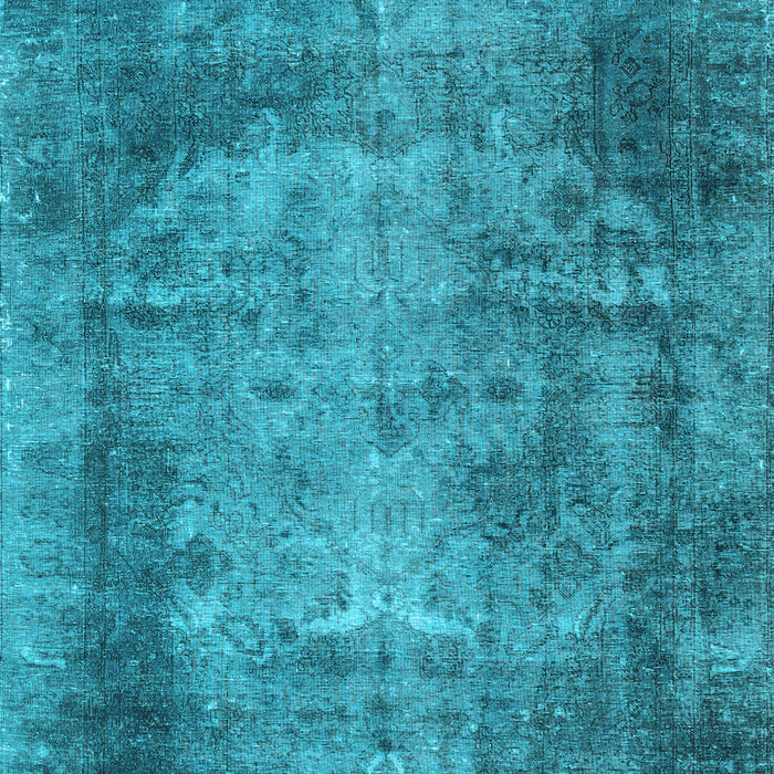 Machine Washable Persian Light Blue Traditional Rug, wshtr3251lblu