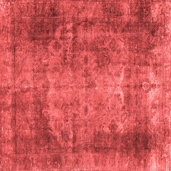 Machine Washable Persian Red Traditional Rug, wshtr3251red