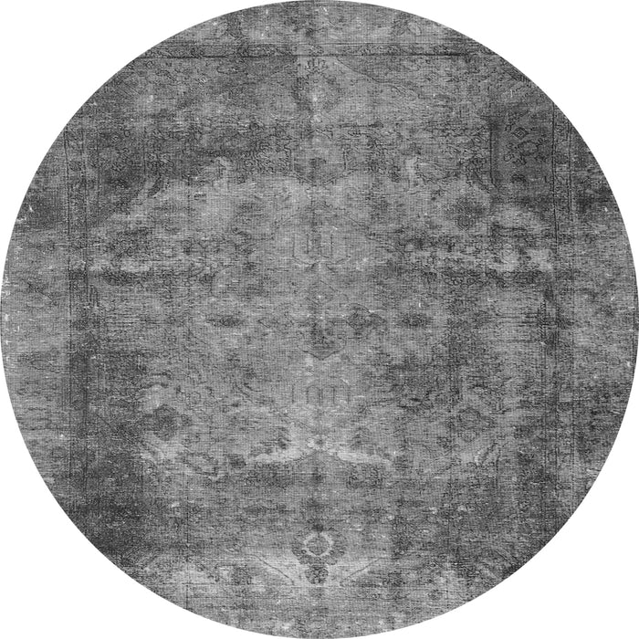 Machine Washable Persian Gray Traditional Rug, wshtr3251gry