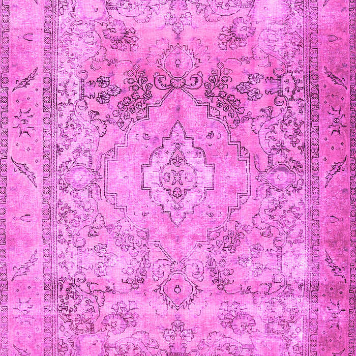 Machine Washable Persian Pink Traditional Rug, wshtr3252pnk