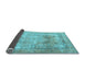 Sideview of Persian Light Blue Traditional Rug, tr3252lblu
