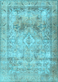 Persian Light Blue Traditional Rug, tr3252lblu