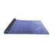 Sideview of Persian Blue Traditional Rug, tr3253blu