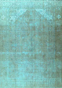 Persian Light Blue Traditional Rug, tr3253lblu