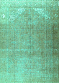 Persian Turquoise Traditional Rug, tr3253turq