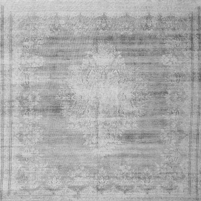 Serging Thickness of Persian Gray Traditional Rug, tr3254gry