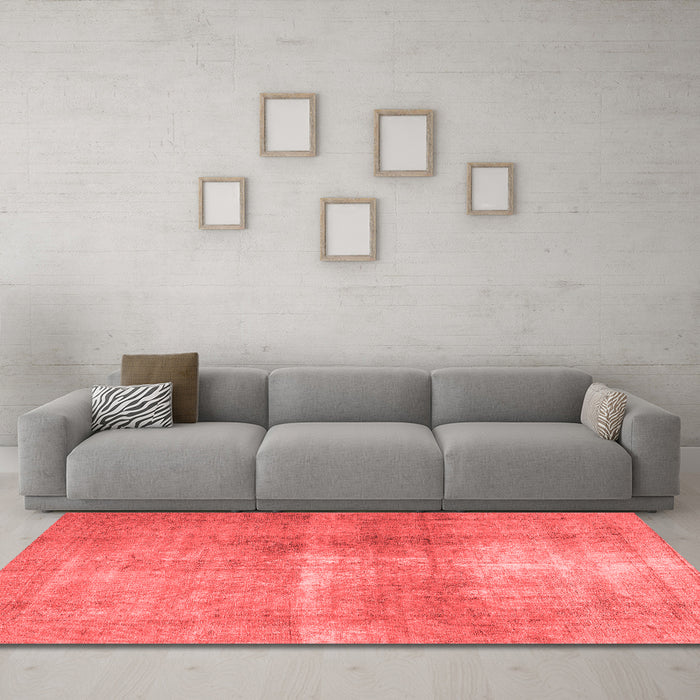Traditional Red Washable Rugs