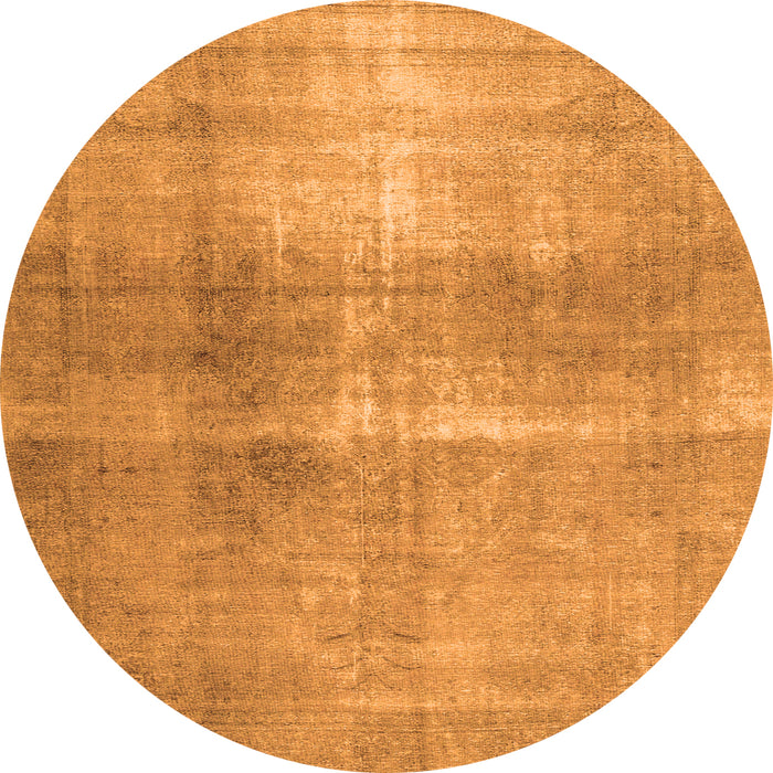 Machine Washable Persian Orange Traditional Area Rugs, wshtr3255org