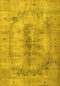 Persian Yellow Traditional Rug, tr3256yw