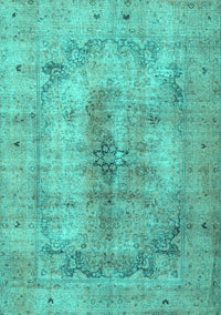 Persian Turquoise Traditional Rug, tr3256turq