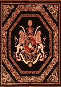 Persian Orange Traditional Rug, tr3257org