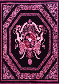 Persian Pink Traditional Rug, tr3257pnk