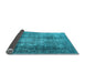 Sideview of Persian Light Blue Traditional Rug, tr3258lblu