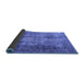 Sideview of Persian Blue Traditional Rug, tr3258blu