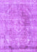 Machine Washable Persian Purple Traditional Area Rugs, wshtr3259pur