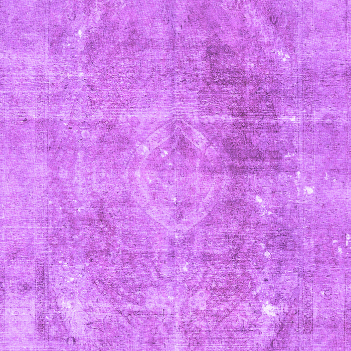 Machine Washable Persian Purple Traditional Area Rugs, wshtr3259pur