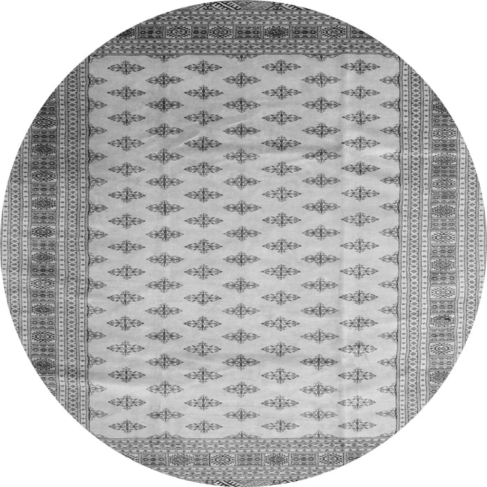 Square Persian Gray Traditional Rug, tr325gry