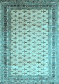 Persian Light Blue Traditional Rug, tr325lblu