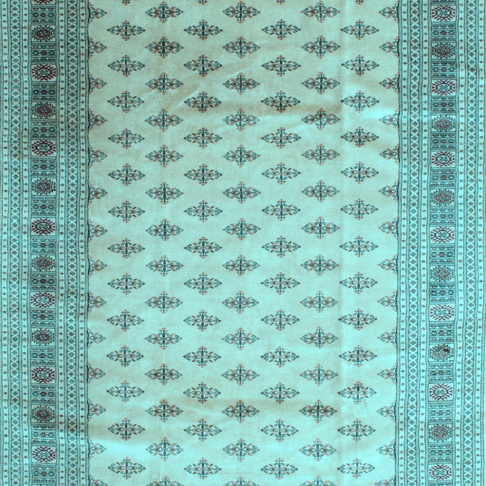 Machine Washable Persian Light Blue Traditional Rug, wshtr325lblu