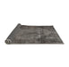 Sideview of Traditional Granite Gray Persian Rug, tr3260